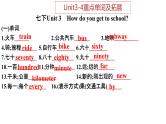 【期中讲练测】人教版七年级下册英语 专题02 Units 3-4 复习（考点串讲）课件