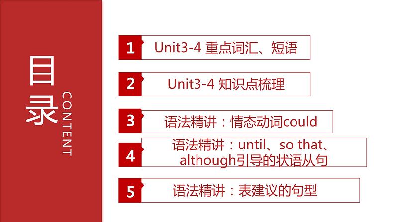 【期中讲练测】人教版八年级下册英语专题02 Unit 3-4 复习课件（考点串讲）课件02