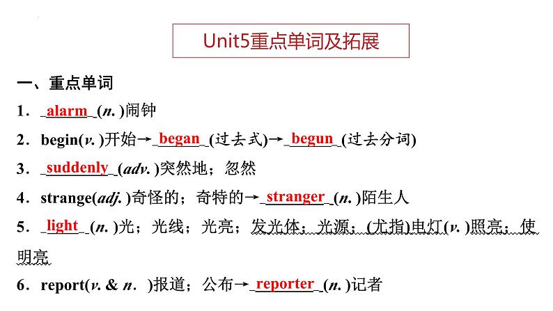 【期中讲练测】人教版八年级下册英语专题03 Unit 5 复习课件（考点串讲）课件03