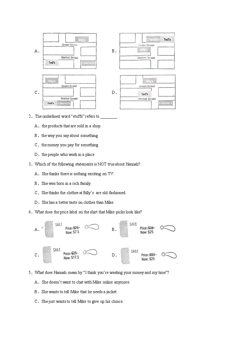 专题05 阅读理解之应用文15篇（名校模拟+地区真题）-冲刺2024年中考英语必考题型终极预测（上海专用）第2页
