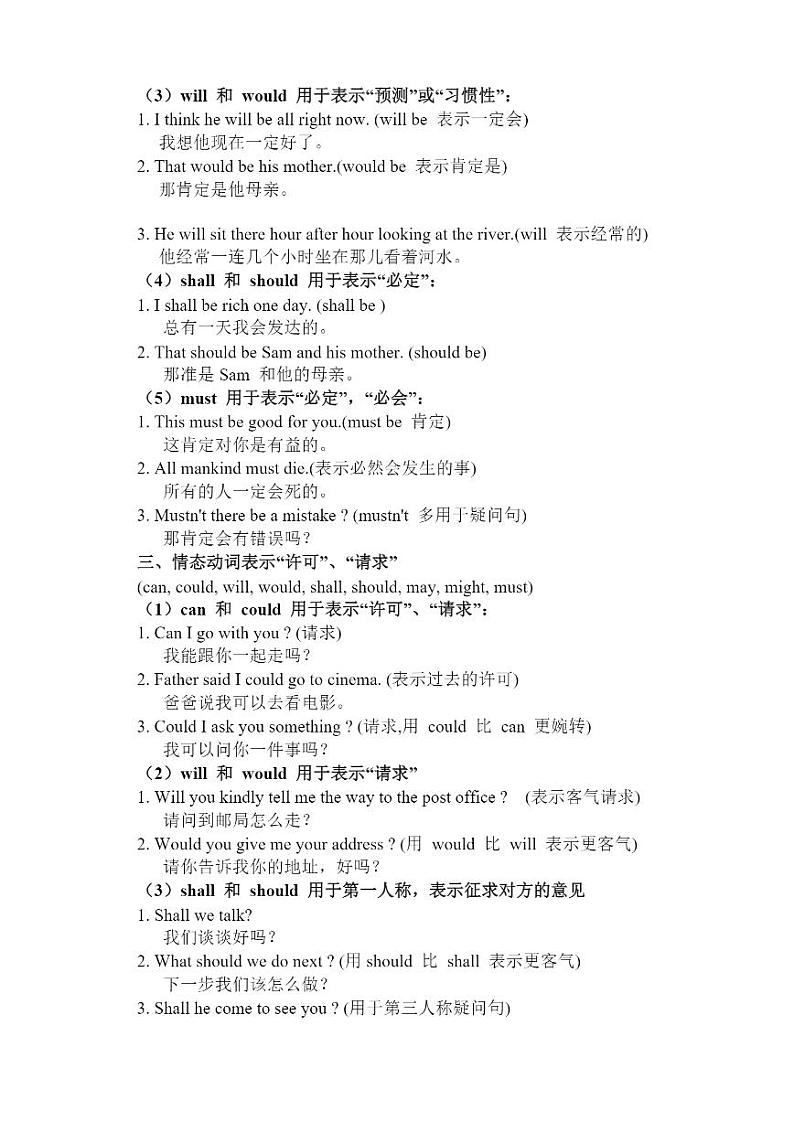 八年级英语下册Unit2 单元知识讲解03