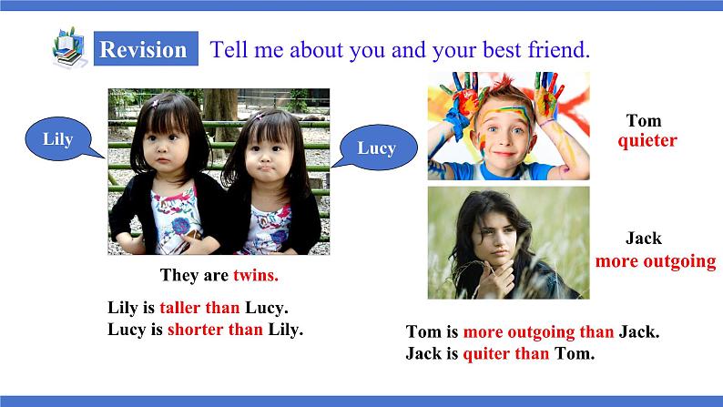 人教版初中英语8上Unit3 I'm more outgoing than my sister Section B(3a－Self Check)课件+教案03