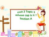 仁愛版英語七年級上冊 Unit 2 looking different Topic 3. Whose cap is it _課件1 課件
