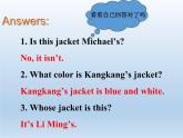 仁愛版英語七年級上冊 Unit 2 looking different Topic 3. Whose cap is it _課件1(1) 課件