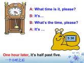 仁爱版英语七年级上册 Unit 4  having fun Topic 3. What time is it now 课件