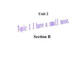 仁愛版英語七年級上冊 Unit 2 looking different Topic 1. I have a small nose課件