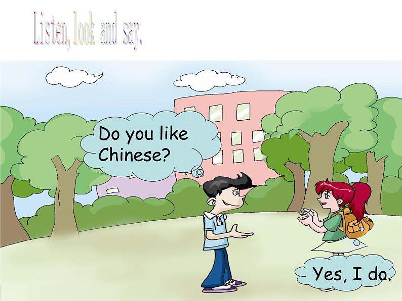 仁爱版英语七年级上册 Unit 3 getting together Topic 1. Does he speak Chinese_课件1 课件05