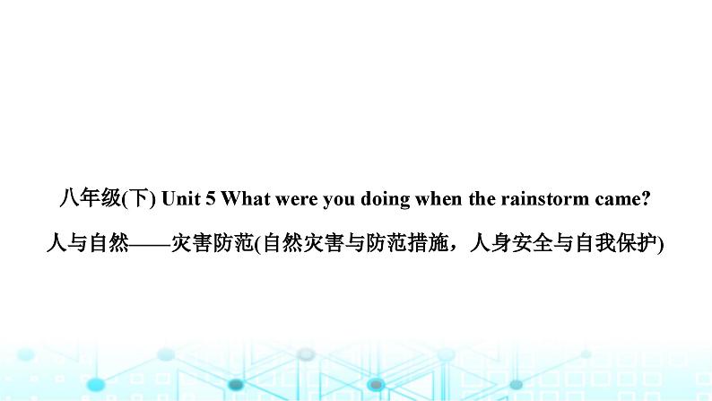 人教版中考英语复习考点一0三八年级(下)Units5－6课件02