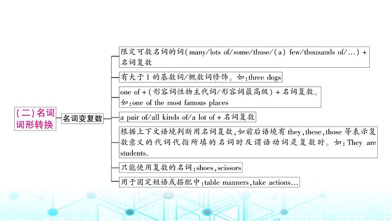 人教版中考英语复习专题一词类考点一名词课件07