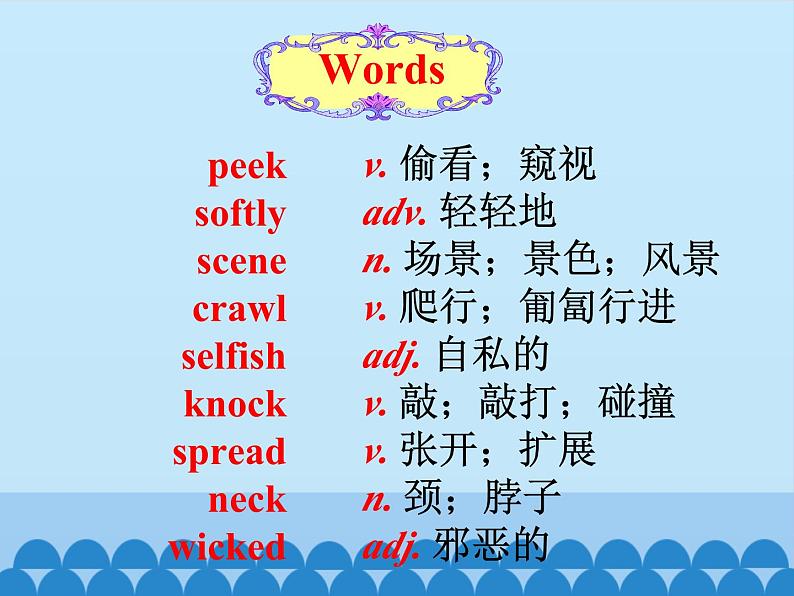 冀教版英语九年级全一册 Unit 4  Stories and Poems Lesson 23_ 课件第2页