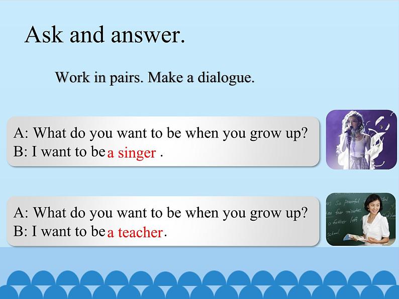 冀教版英语九年级全一册 Unit 10  Get Ready for theFuture Lesson 55_ 课件第4页