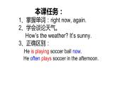 人教新目标Go For It! 七年级下册 Unit 7 It s raining! Section A.课件PPT