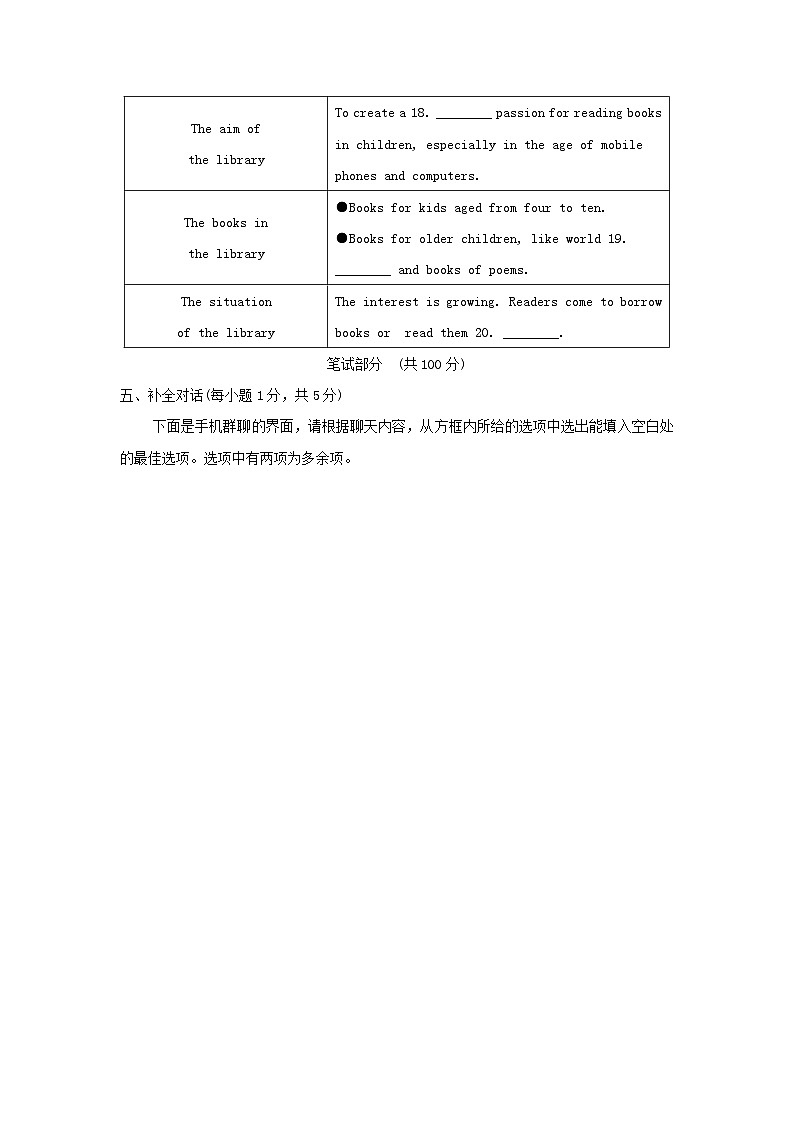 UNIT 8 学情评估第3页
