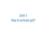 外研版八年级下册英语Module 3 Journey to space Unit 1 Has it课件