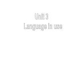 外研版八年级下册英语Module 8 Unit 3 Language in use课件