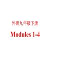 外研版九年级英语下册Modules 1  课件