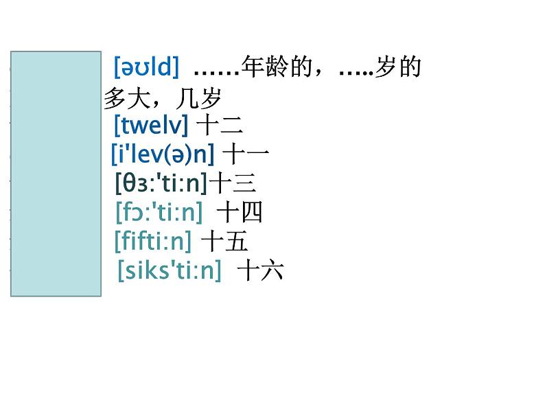 外研版英语七年级上册 Module2 Unit3课件05