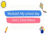 外研版英語七年級上冊 Module5 Unit1 love history課件