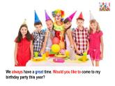 外研版英語七年級上冊 Module 8 Unit 1 always like birthday課件