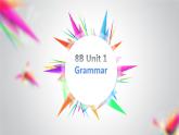 牛津译林版八下英语第一单元语法课时八B Unit 1 Grammar同步PPT课件
