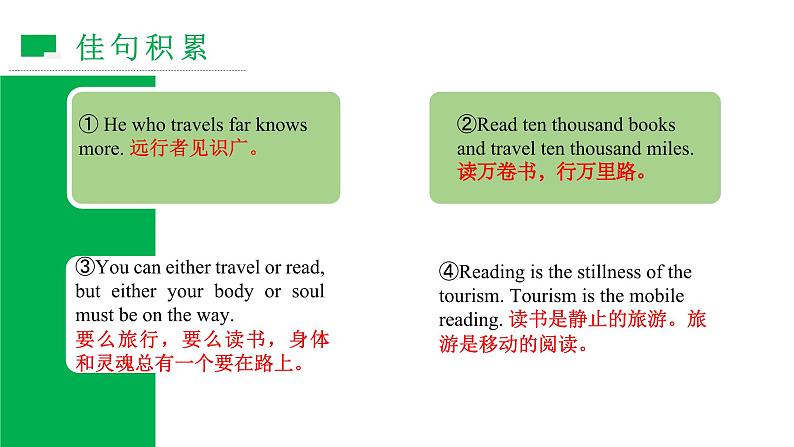 英语中考第三轮题型专项练习课件作文练习主题十——天气、旅游与交通第7页