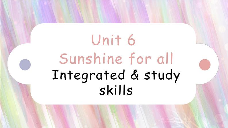 初中英语牛津译林版八年级下册8B Unit 6 同步PPT课件Integrated skills01