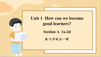 人教新目标 (Go for it) 版九年级全册Section A课堂教学ppt课件
