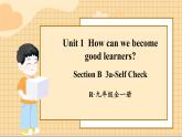 Unit 1 第6课时(B 3a-Self Check) 人教版九上英语PPT课件