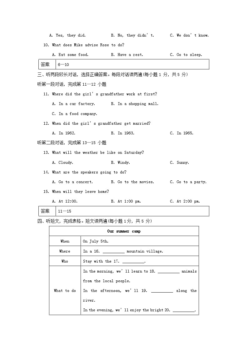 2024九年级英语下学期期中综合素质评价试卷（外研版）02