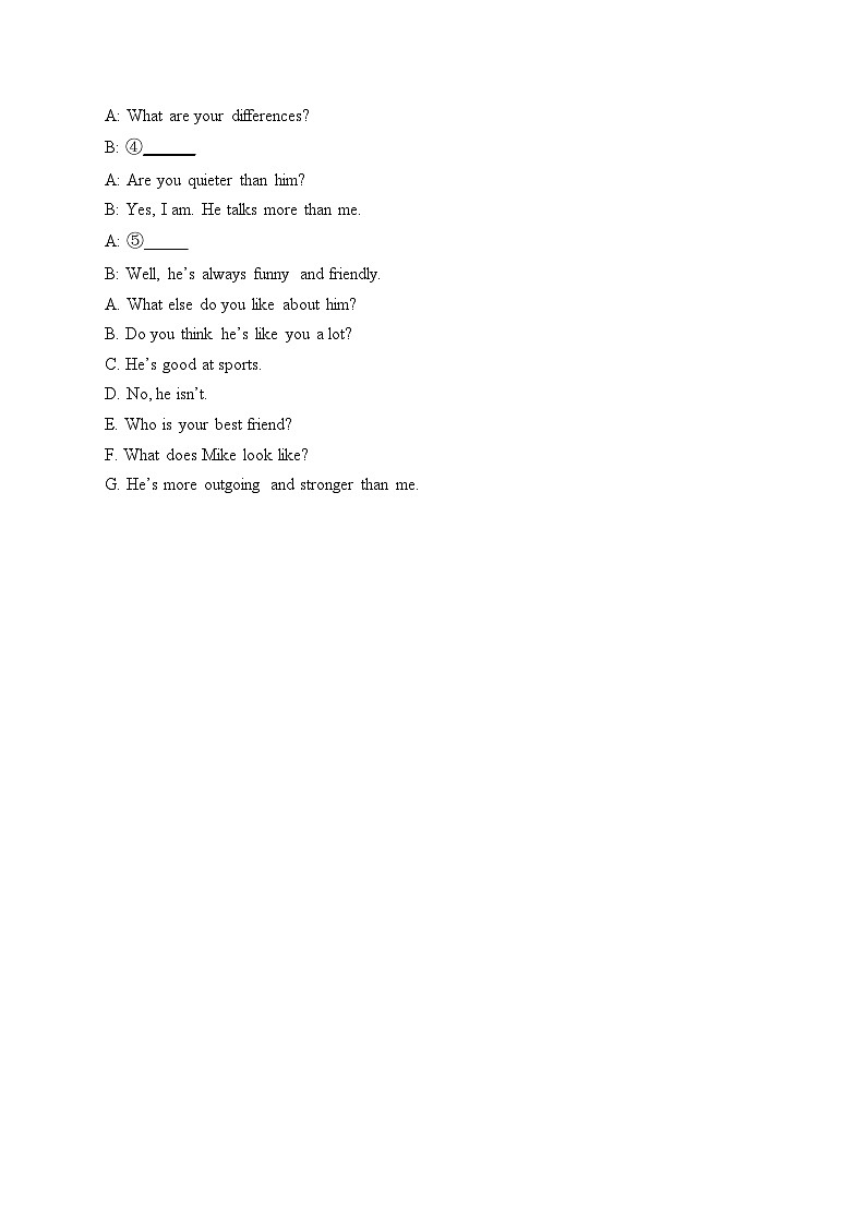 （2）Unit 2 Plant a Plant!—八年级下册冀教版英语优选100题(含答案)03