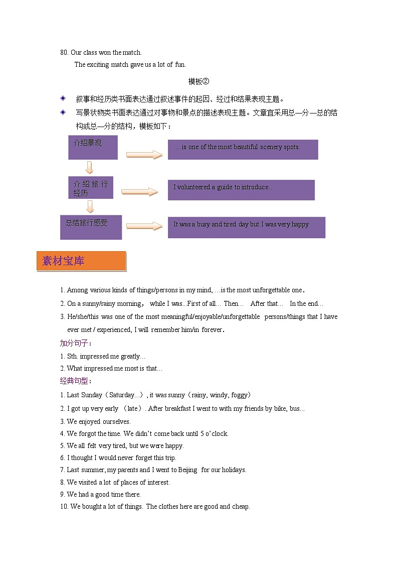 专题02 记叙文之写事型-2024年中考英语写作分类指导(解析版）第3页