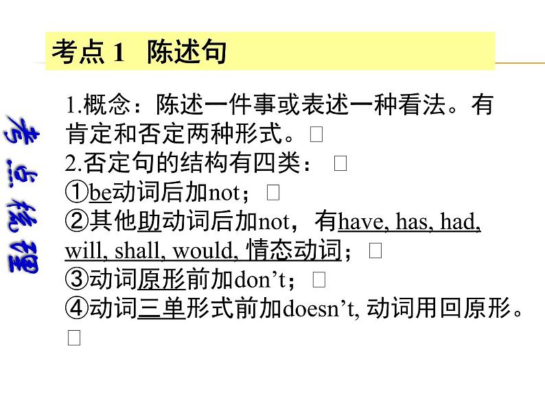 中考英语（深圳地区）复习语法课件：句子的种类03