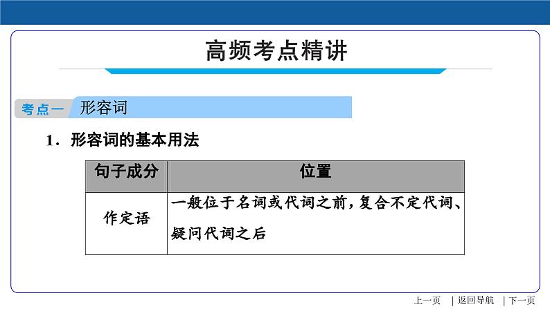 第6讲 形容词和副词-中考英语精华知识榜中榜之语法专项突破课件第6页