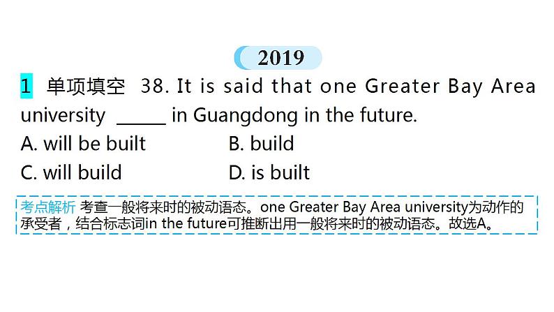 外研版中考英语复习第二章动词第三节被动语态教学课件第4页