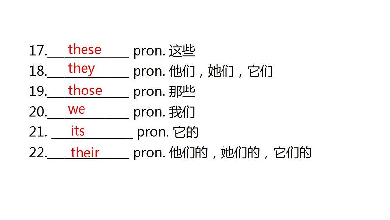 外研版中考英语复习第一节七年级上册Starter~Module 5课件第7页