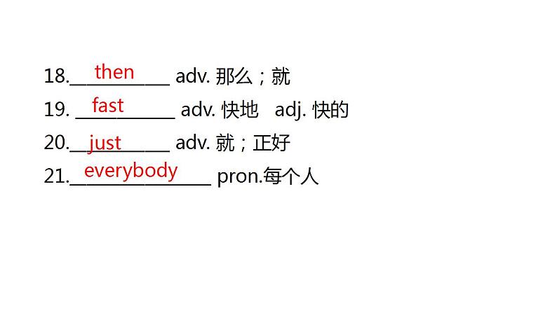 外研版中考英语复习第三节七年级下册Module 1~Module 6课件第8页