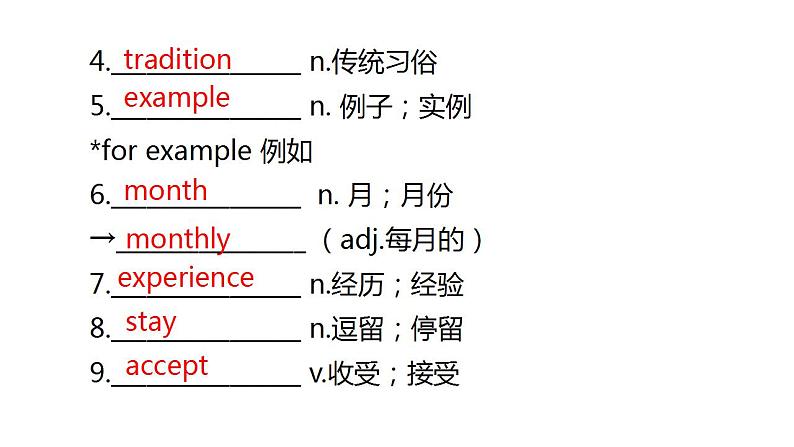 外研版中考英语复习第八节八年级上册Module 10~Module 12课件第7页