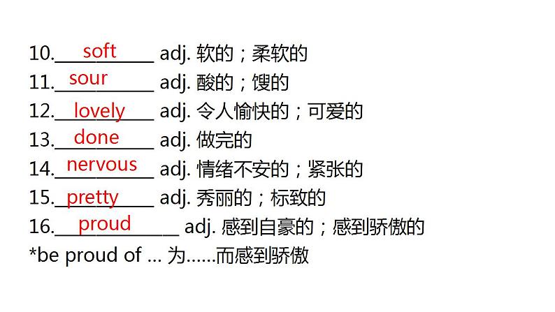 外研版中考英语复习第九节八年级下册Module 1~Module 2课件第4页