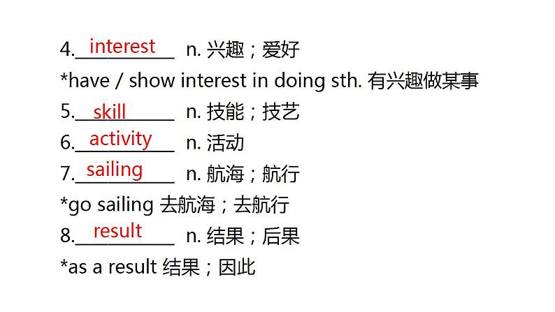 外研版中考英语复习第十一节八年级下册Module 5~Module 6课件06