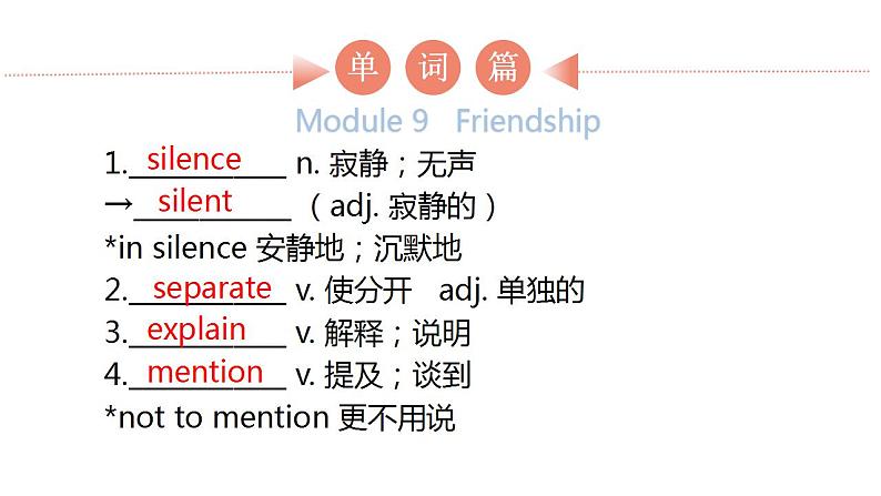 外研版中考英语复习第十三节八年级下册Module 9~Module 10课件第2页