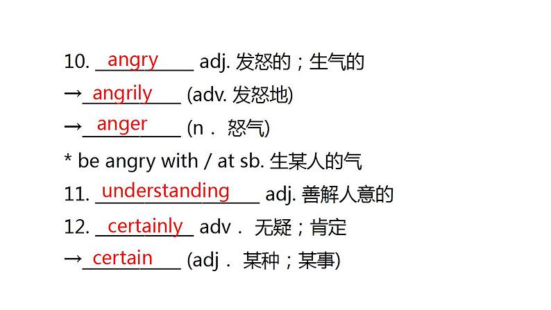 人教版中考英语复习八年级上册Unit 9~Unit 10课件07