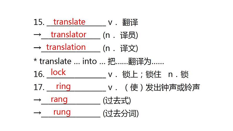 人教版中考英语复习九年级Unit 5~Unit 6课件08