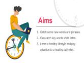 【核心素養(yǎng)目標(biāo)】人教初中英語八上Unit 2 How often do you exercise?  Section B 1a-1e課件