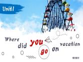 人教版初中英语8上Unit1 Where did you go on vacation 单元复习课件