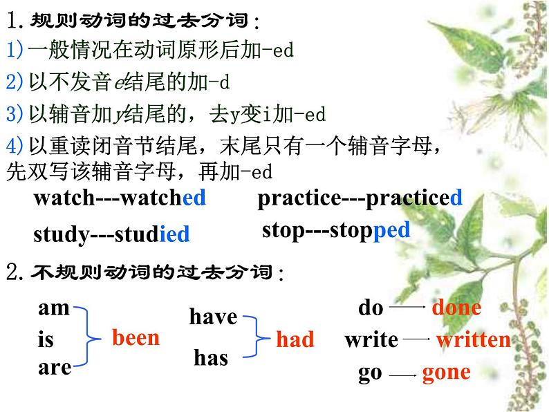 人教版中考英语被动语态总复习课件第4页