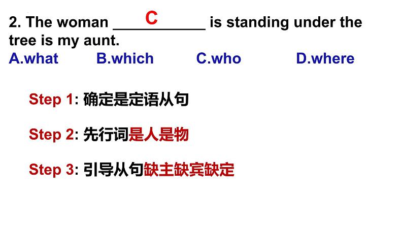 人教版中考英语定语从句课件第6页