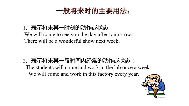 中考英语二轮复习课件   一般将来时第3页