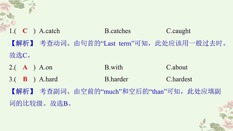 中考英语考前冲刺热门话题和热点题型特训课件PPT第8页