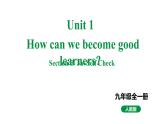 人教新目标版九全英语 Unit1SectionB 3a~SelfCheck 教学课件