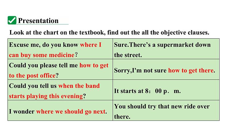 人教新目标版九全英语 Unit3 SectionA GrammarFocus~4c 教学课件第7页